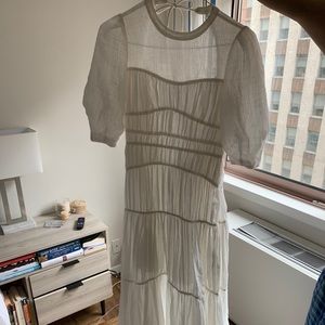 Jonathan Simkhai white maxi dress